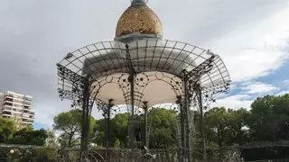 Zaragoza restaurará el icónico Quiosco de la Música del Parque Grande con un presupuesto de 360.000 euros