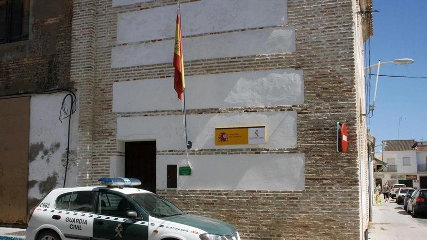 Las obras del cuartel de la Guardia Civil en La Carlota están ya al 50% y estará terminado a finales de año