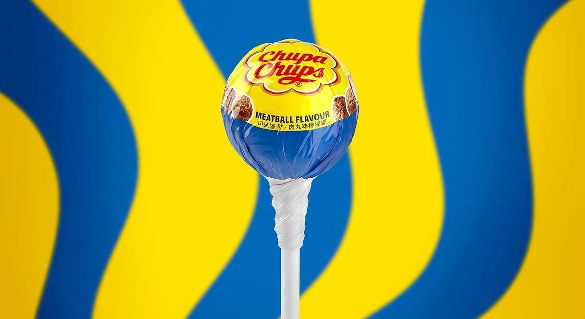 Chupa Chups con sabor a albóndigas de Ikea