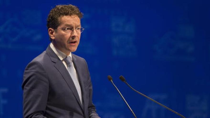 El presidente del eurogrupo Jeroen Dijsselbloem