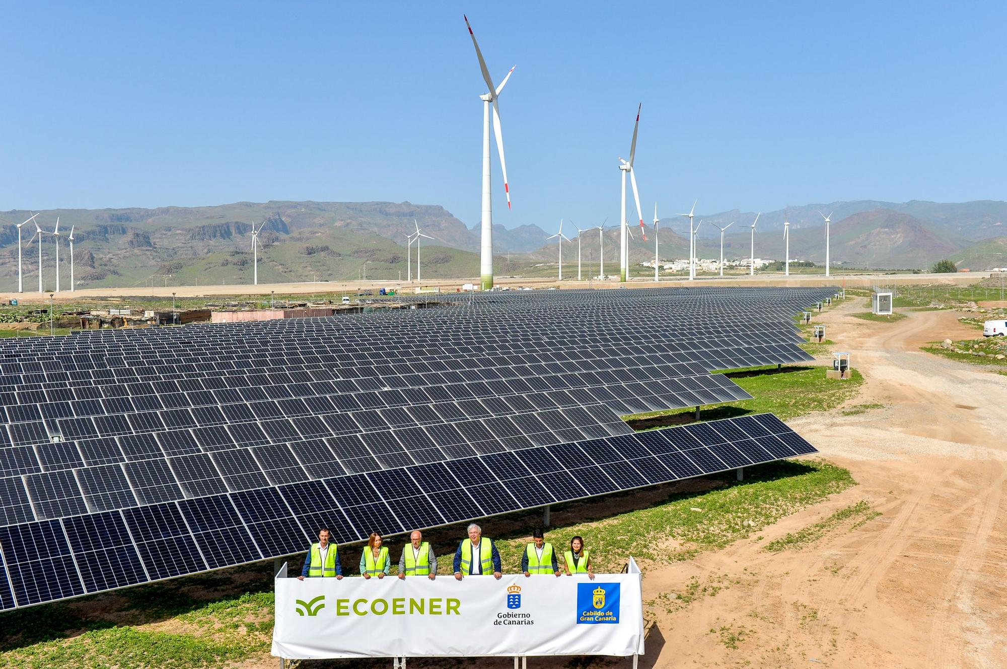Inauguración del mayor complejo de generación de energía renovable de Canarias