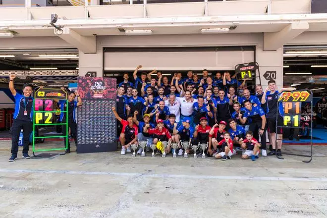 El Team Estrella Galicia 0,0 gana en el FIM JuniorGP™ y le da a Monlau Motorsport su 150ª victoria