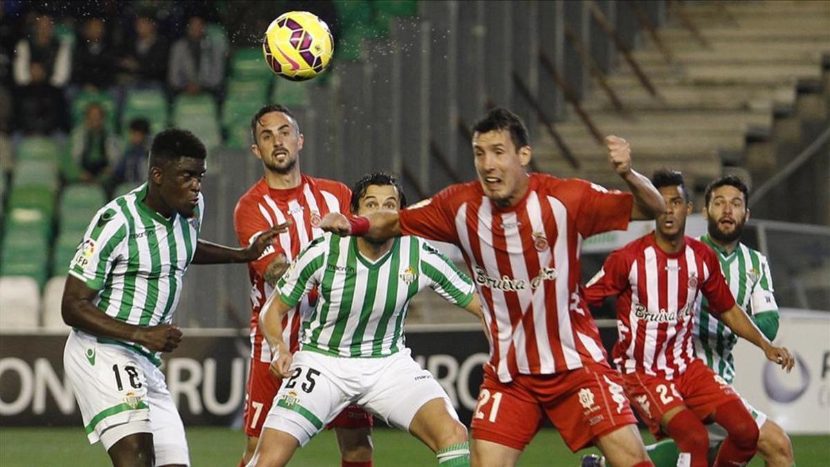 El Girona y el Betis se encontrarán por primera vez en Primera División