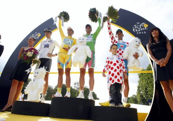 Contador, campeón del Tour de Francia