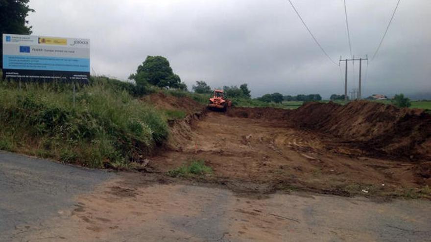 Inicio de las labores de destierre en Val de Camba // FdV