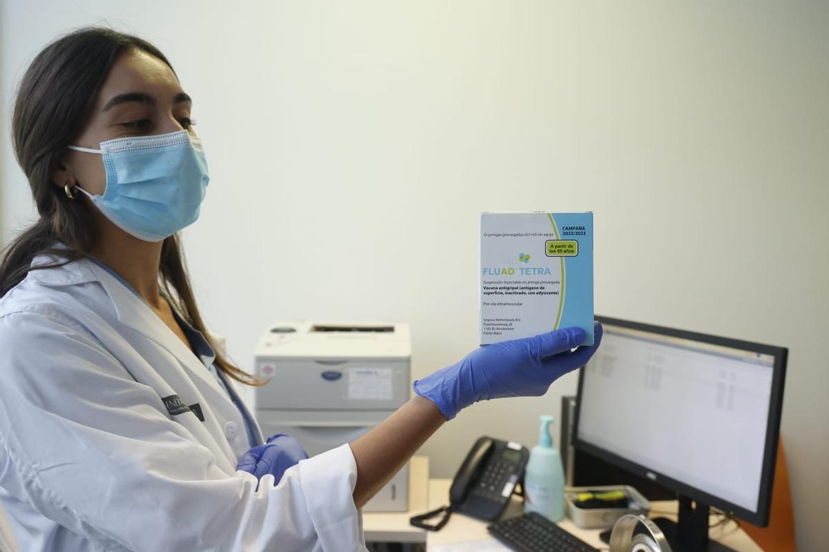 Vacunación de la gripe y del covid en València Vacunación de la gripe y del covid en València