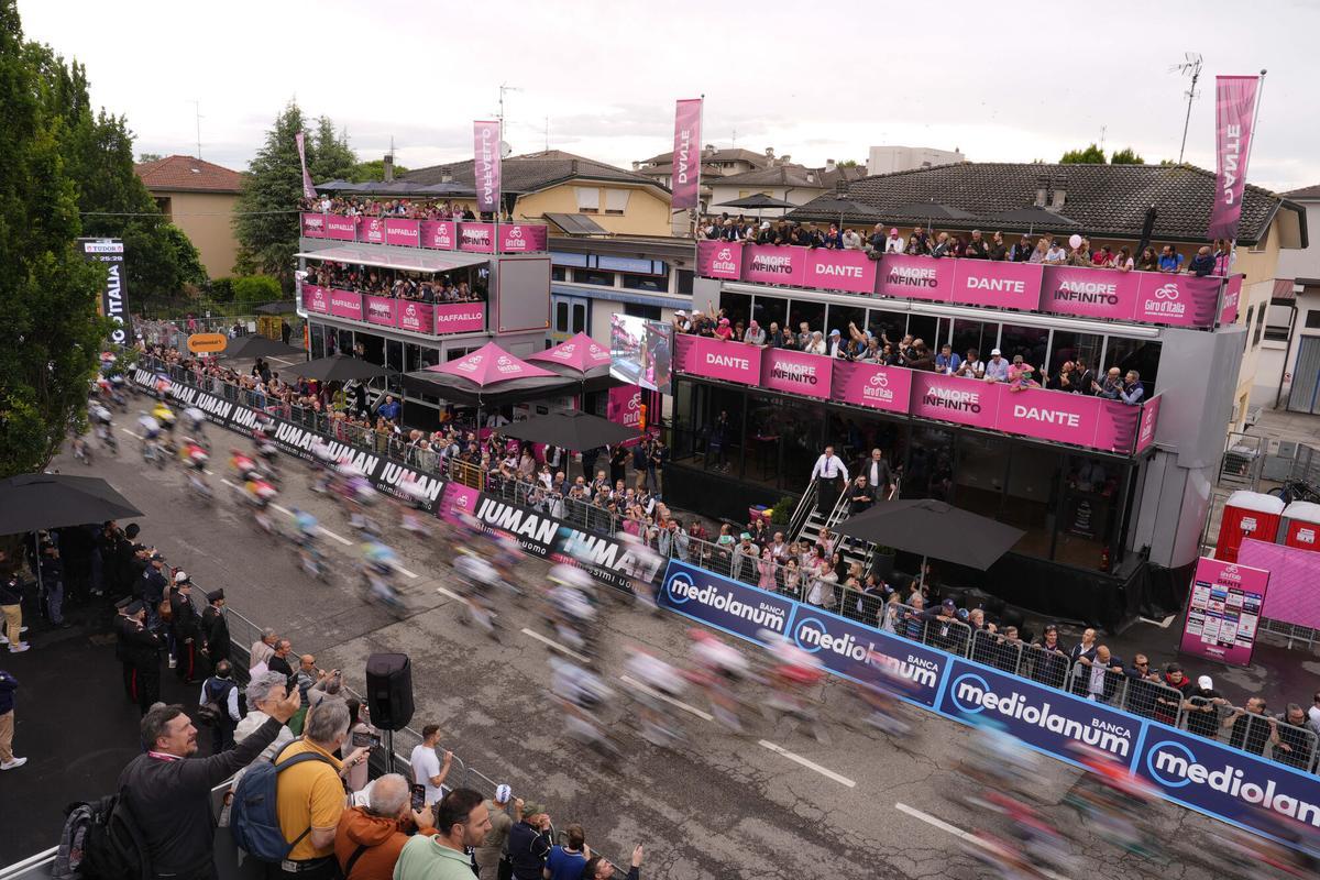 La etapa 12 del Giro de Italia.