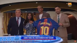 Oficial: Lamine Yamal, el nuevo '10' del Barça