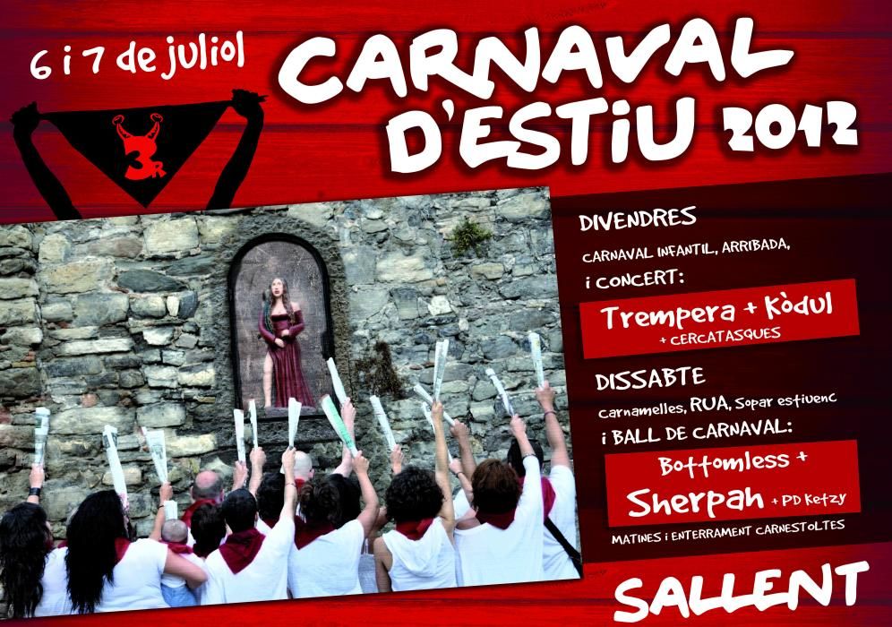 Tots els cartells del Carnaval de Sallent