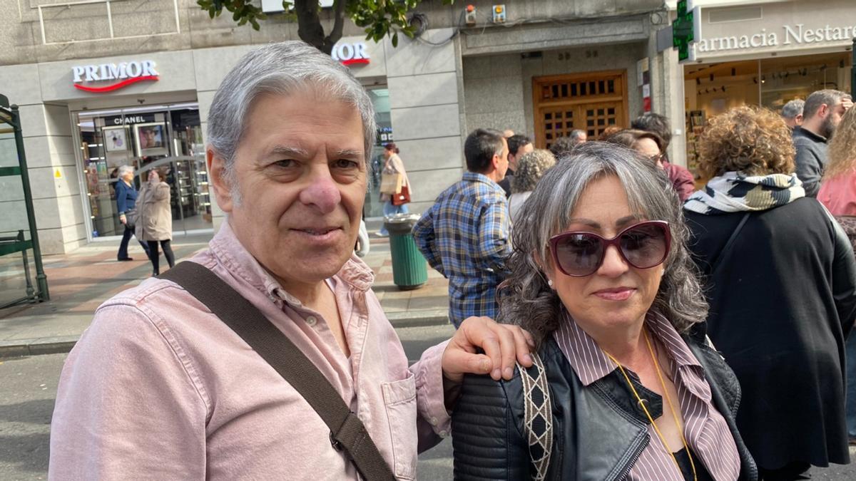 Francisco García y Fabiola Roces.