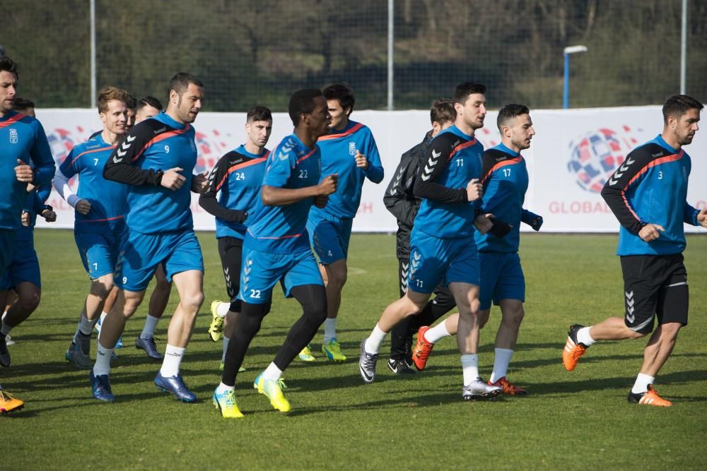 Entrenamiento del Real Oviedo