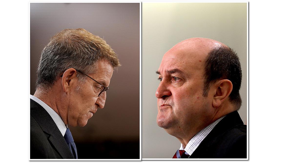 El PNB torna a dir ‘no’ a Feijóo i el deixa sense marge per treure la seva investidura El PNB torna a dir ‘no’ a Feijóo i el deixa sense marge per treure la seva investidura