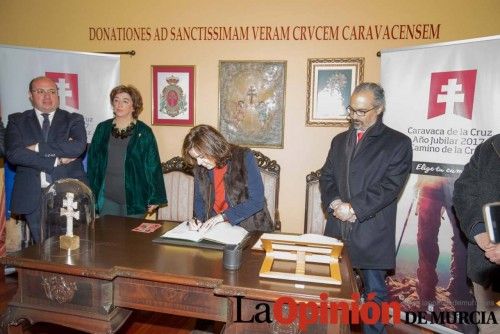 Visita de Soraya Sáez de Santamaría a Caravaca