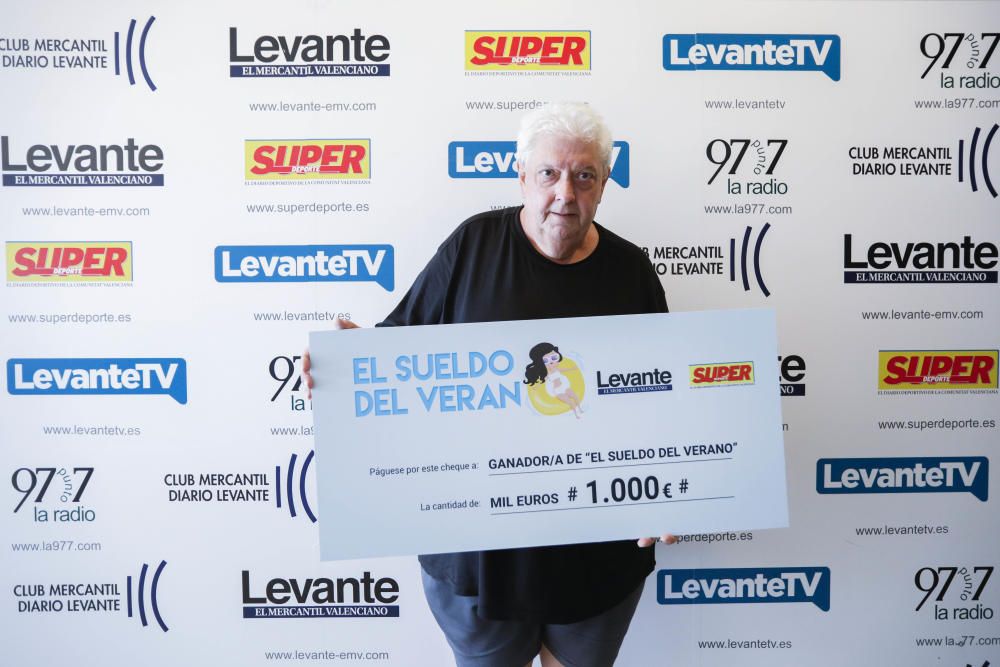 Premiados con el 'Sueldo del verano' de Levante-EMV