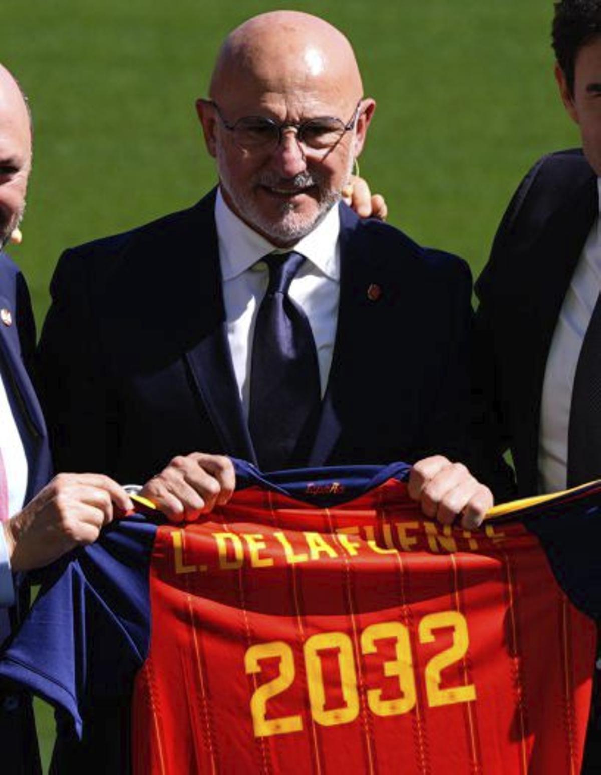 De la Fuente continuarà al càrrec de seleccionador fins al 2032