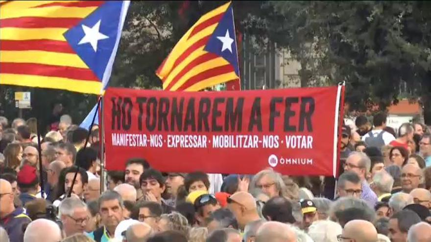 Así se ha vivido el segundo aniversario del 1-O en Cataluña