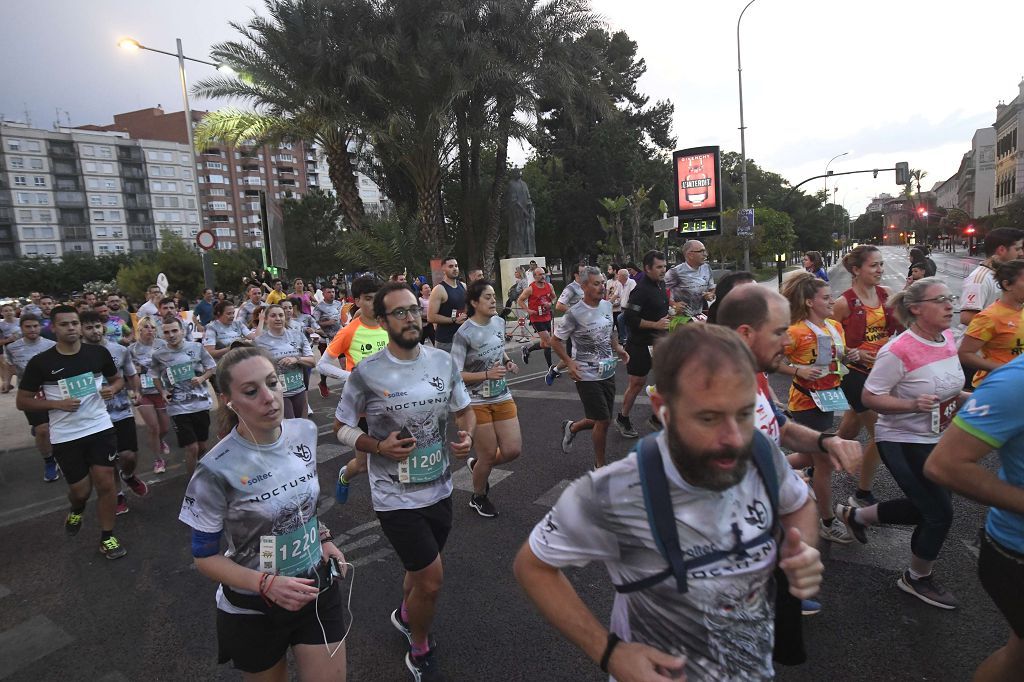 Carrera nocturna de Murcia, en imágenes