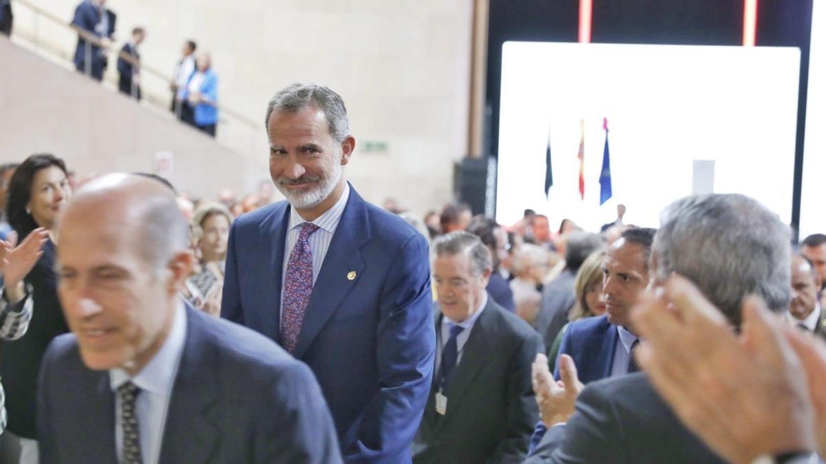 El Rey, en la inauguración del Congreso de la Empresa Familiar, en octubre.