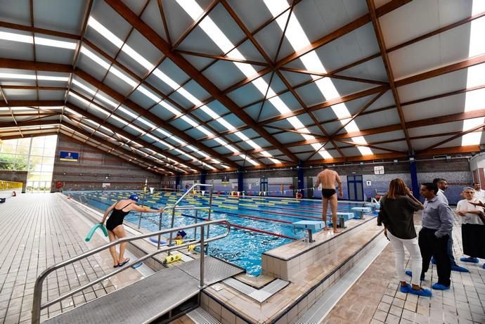 La piscina de la Ciudad Deportiva Gran Canaria, tras su remodelación