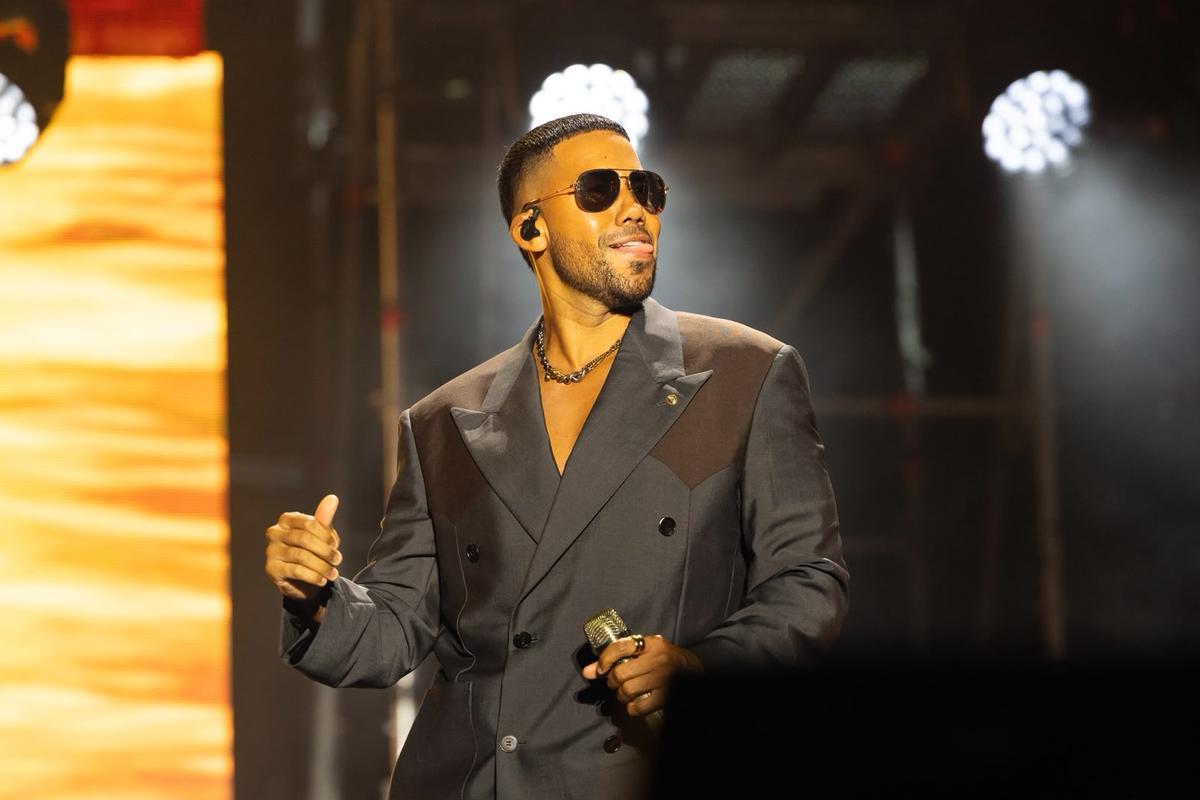 Concierto de Romeo Santos y Prince Royce en el estadio de Cornellà-El Prat