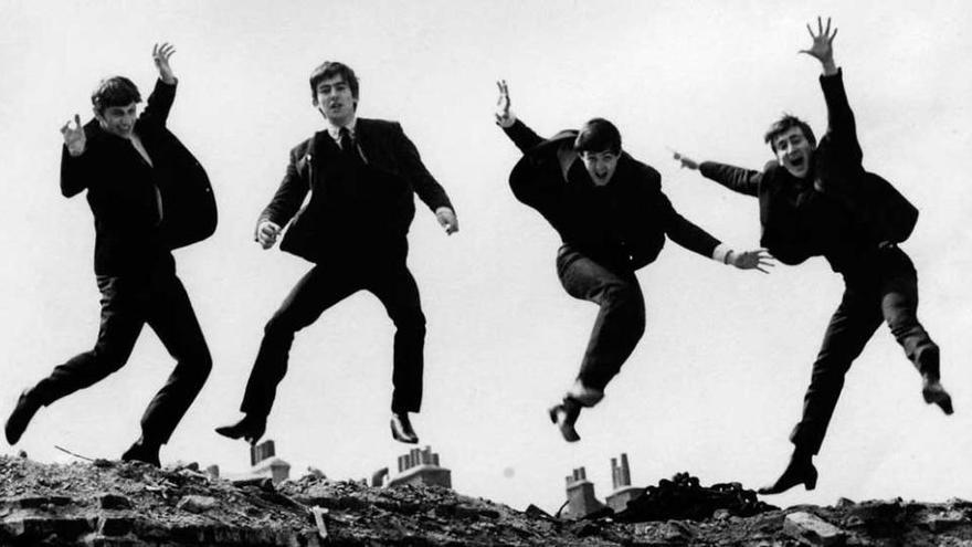 Los &quot;Beatles&quot;.