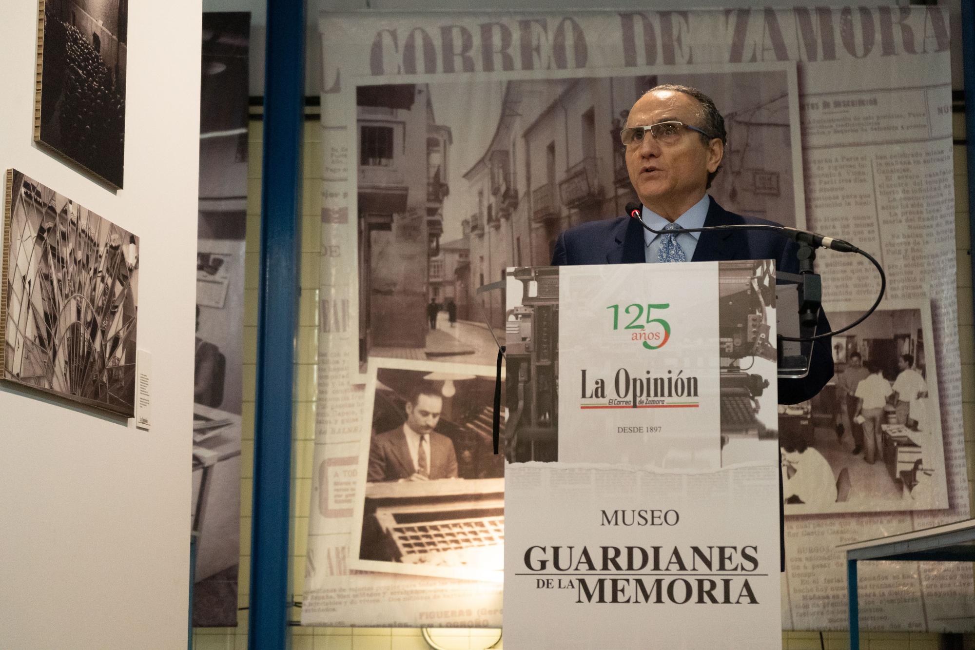 Inauguración del "Museo de la memoria" en la sede de LA OPINIÓN-EL CORREO DE ZAMORA