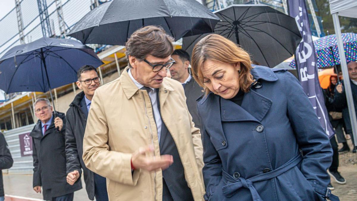 Salvador Illa y Sílvia Paneque