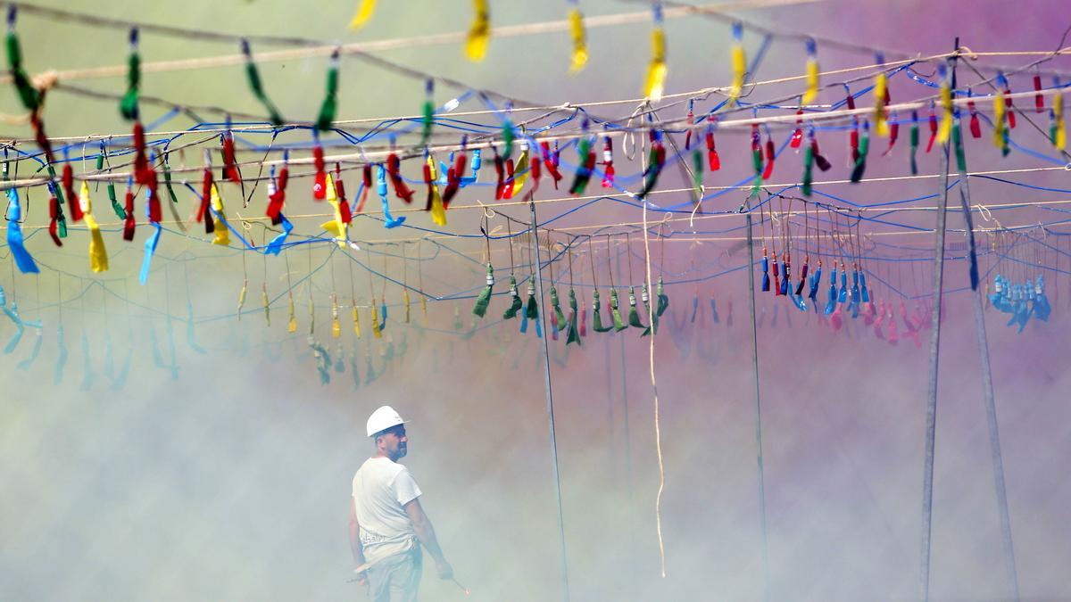 Vuelve la pirotecnia en Fallas.