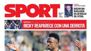 La portada de SPORT de hoy