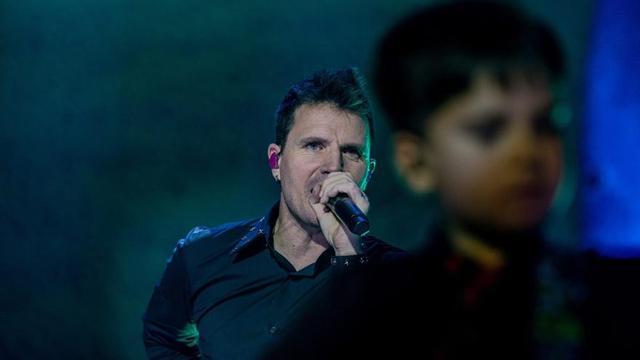 Dani Martín, en un momento de su actual gira.