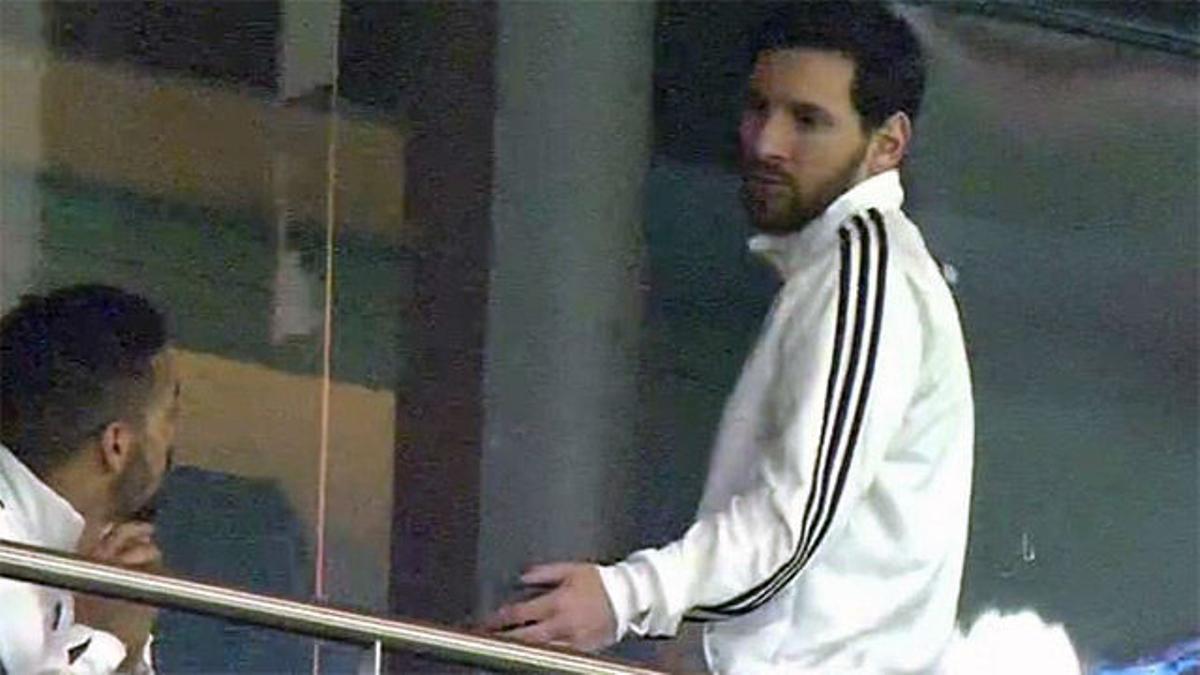 Messi, destrozado, no quiso acabar de ver la humillación