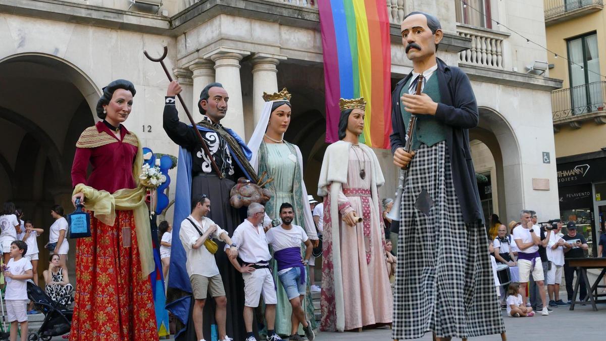 Els gegants de Figueres animaran les Festes de Sant Pere.