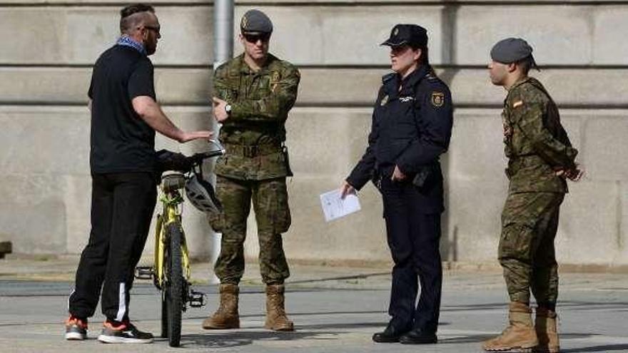 El confinamiento no permite salir a correr o andar en bicicleta. // R. V.