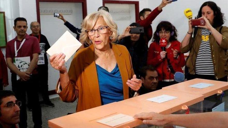 Carmena perdería la Alcaldía de Madrid