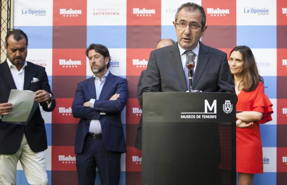 Presentación de los nominados a los Premios Mahou-LaProvincia-La Opinión de Tenerife de Gastronomía