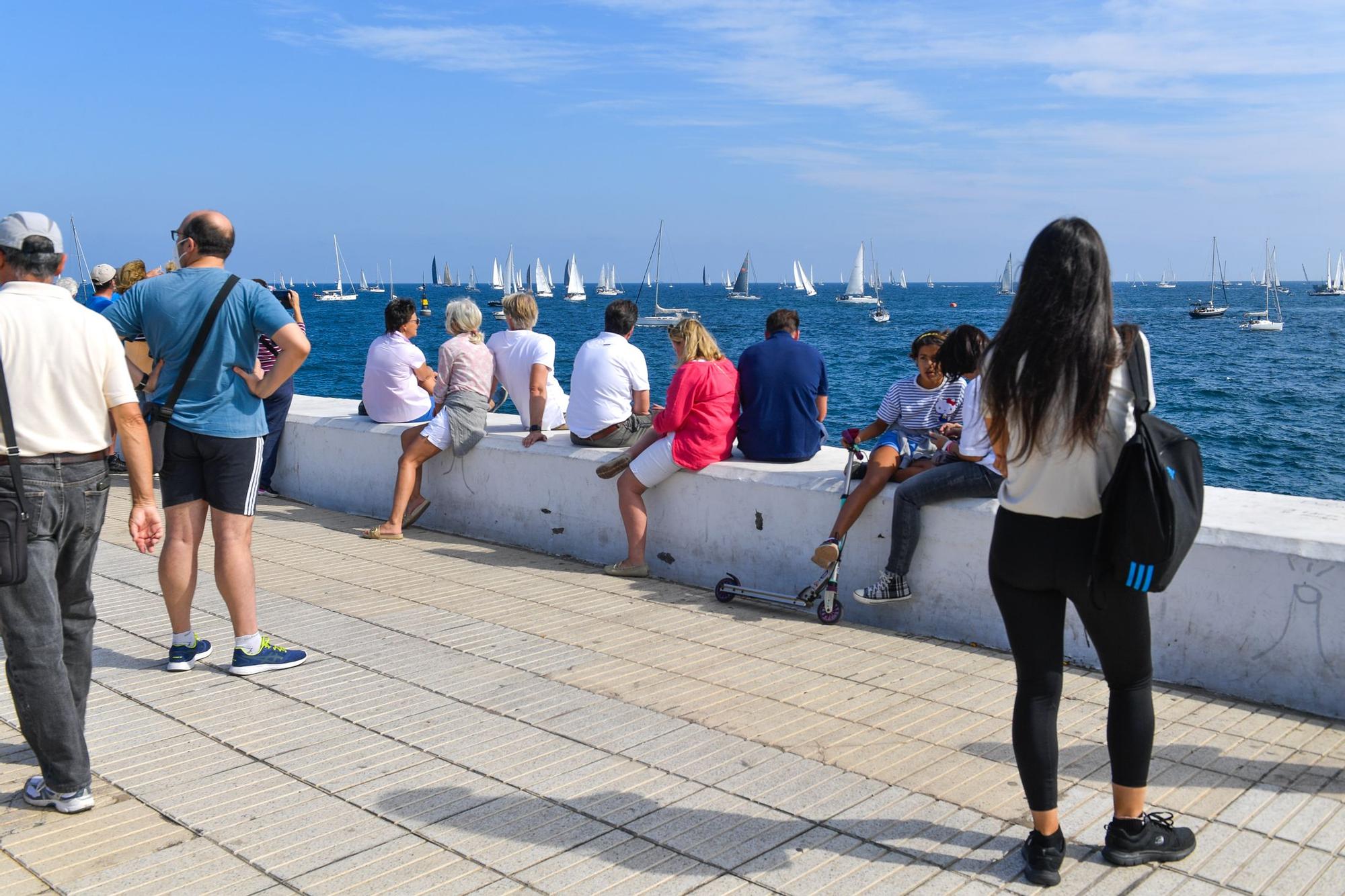 Salida de la regata ARC 2021 de Las Palmas de Gran Canaria