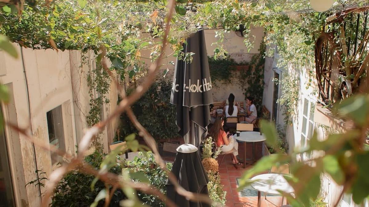 Patio interior de La Fuga.