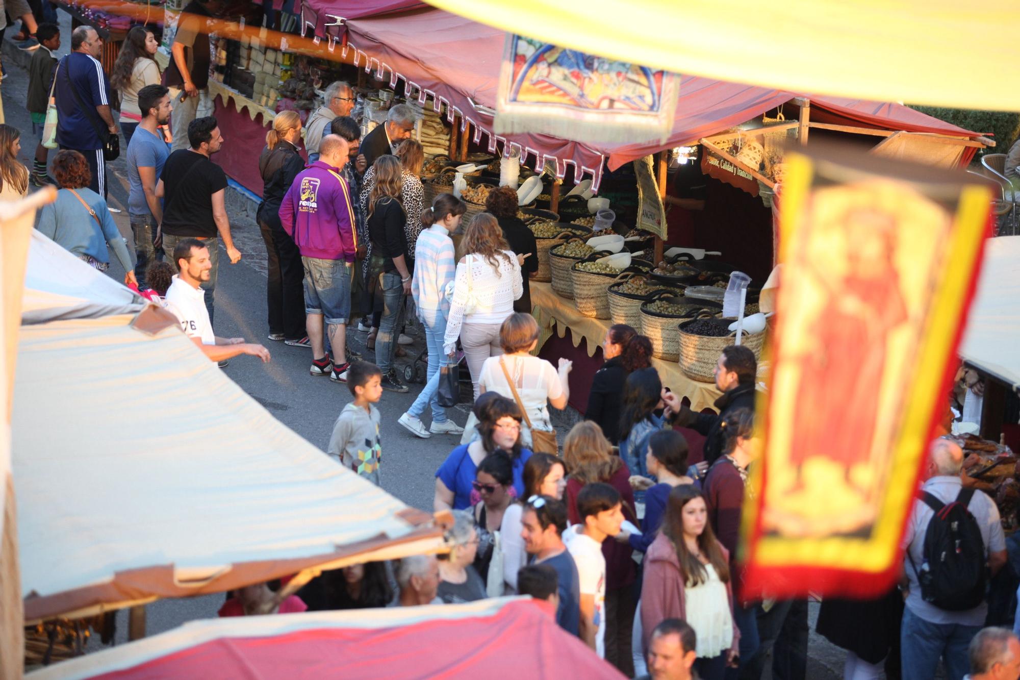 Edición de 2014 de la Feria Medieval de Ibiza.