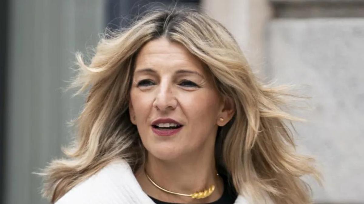 Yolanda Díaz, ministra de Trabajo.