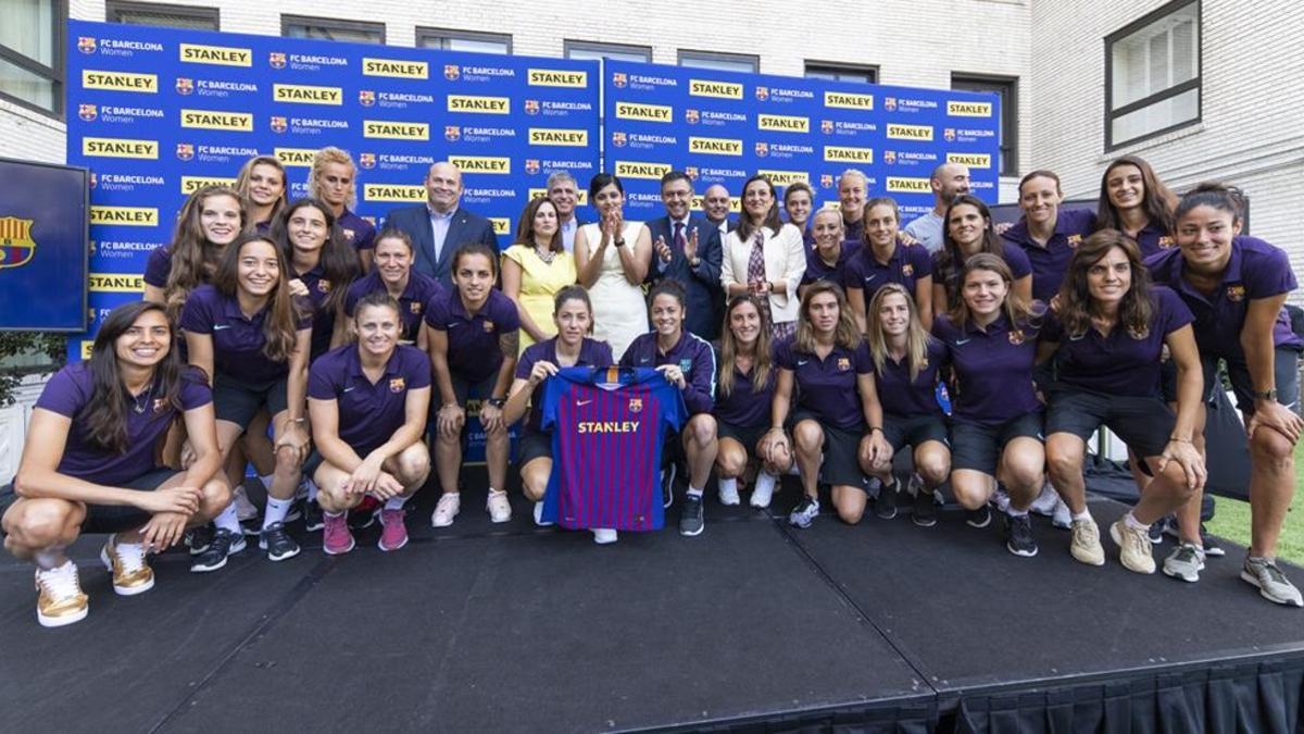 El Barça femenino estrenará este miércoles la publicidad de 'Stanley'