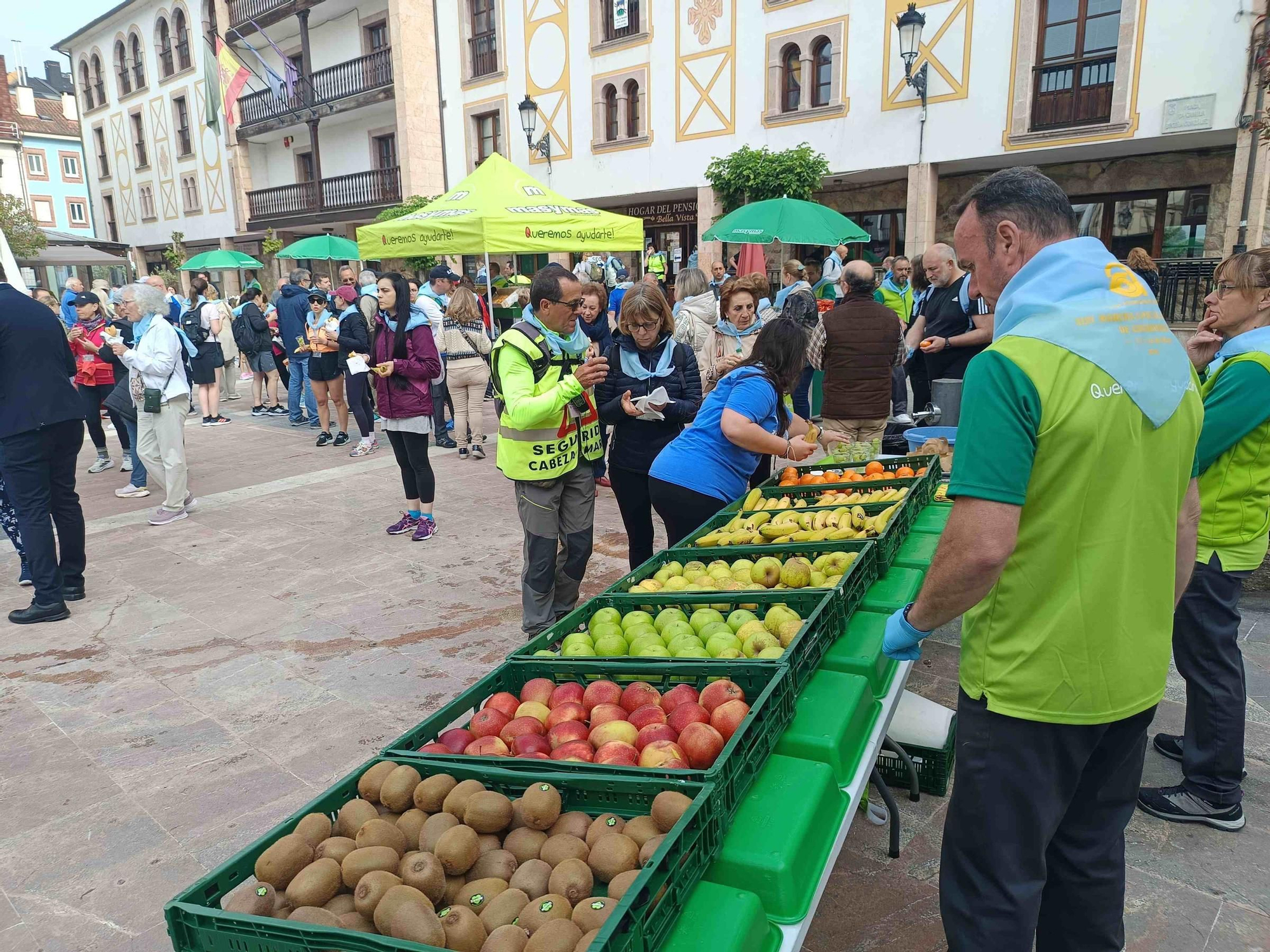 En imágenes: Así fue la última etapa de la XLV Marcha a pie del Centro Asturiano de Oviedo al santuario mariano de Covadonga,
