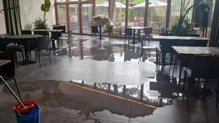 La lluvia vuelve a provocar filtraciones de agua en el Palau de la Música