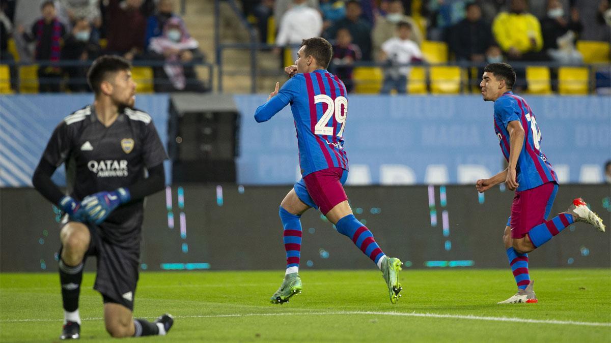 Ferran Jutglà: "Muy contento por el gol, pero es una lástima no haber podido mantener el marcador"