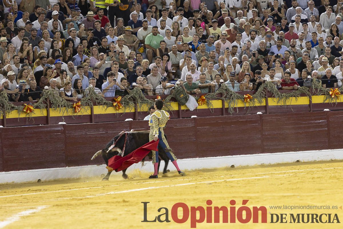 Tercer festejo de la Feria Taurina de Murcia (Talavante, Paco Ureña y Roca Rey), en imágenes