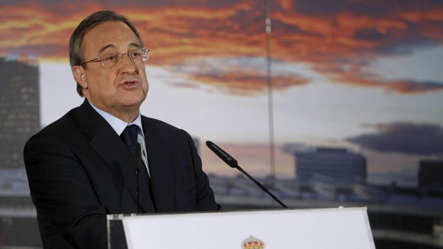 Florentino Pérez, presidente del Real Madrid.