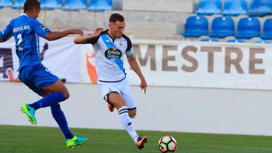 El Dépor se impone al Feirense gracias a un gol de Lucas en el dia del regreso de Luisinho