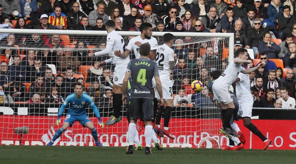 Valencia CF - Real Sociedad: Las fotos del partido