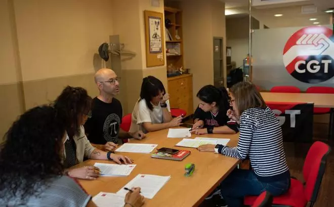 CGT reclama una solución "eficaz" para las humedades del IES María de Molina