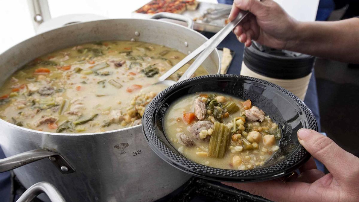 Los platos calientes de montaña son característicos de Guadalest.