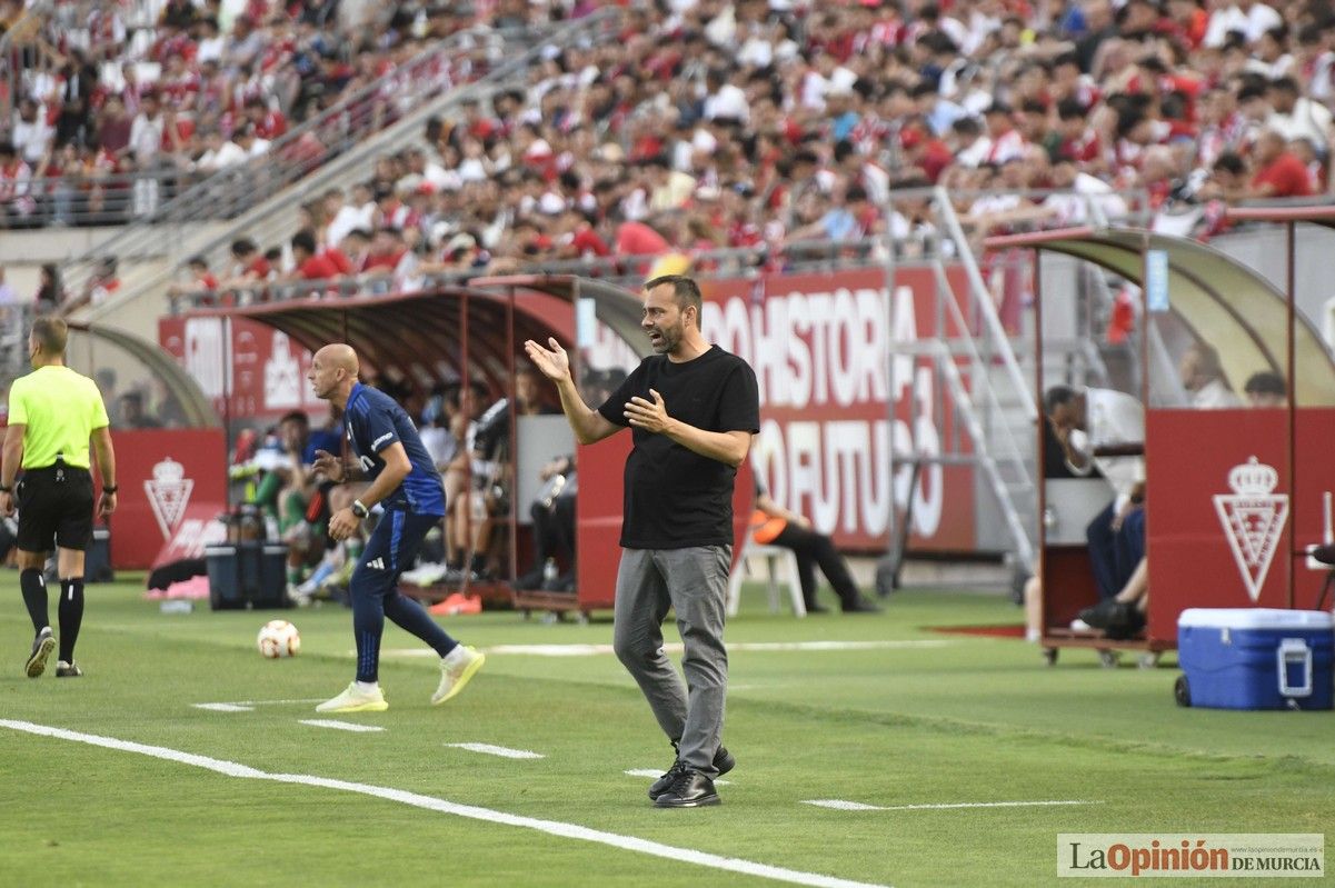 Así fue el encuentro del play off del Real Murcia y el Nástic en la lucha por el ascenso